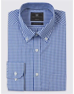 Рубашка Oxford с карманом и технологией Easy to Iron Marks & spencer
