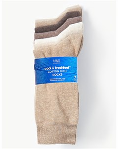 Носки мужские Marl с технологией Cool Freshfeet 7 шт Marks & spencer