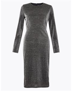 Облегающее трикотажное платье бодикон с мерцающим эффектом Marks & spencer