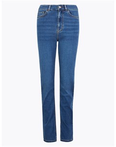 Прямые джинсы из ткани Tencel Marks Spencer Marks & spencer