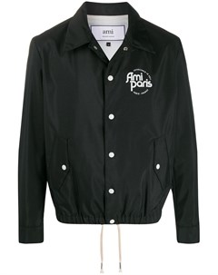 Легкая куртка с логотипом Ami paris