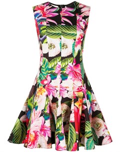 Платье мини с цветочным принтом Philipp plein