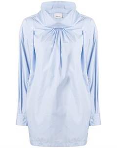 Драпированная блузка с высоким воротником 3.1 phillip lim