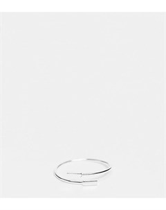 Серебряное кольцо в виде скрученной стрелы Kingsley ryan curve