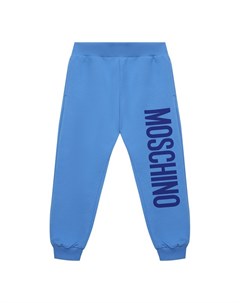 Хлопковые джоггеры Moschino