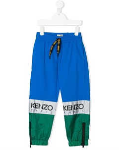 Спортивные брюки в стиле колор блок Kenzo kids