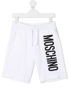 Спортивные шорты с логотипом Moschino kids