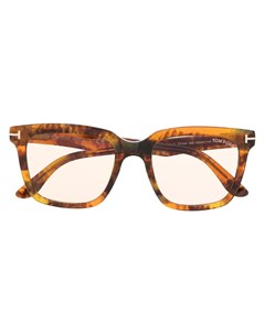 Затемненные солнцезащитные очки Havana Tom ford eyewear