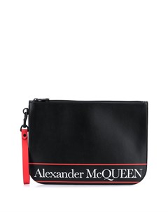 Клатч с логотипом Alexander mcqueen