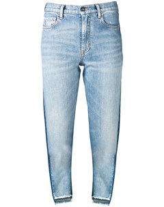 Двухцветные джинсы Marcelo burlon county of milan