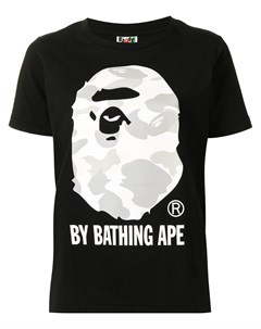 Футболка с камуфляжным принтом A bathing ape®
