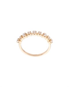 Кольцо из желтого золота с бриллиантами и жемчугом Marlo laz