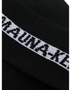 Носки вязки интарсия с логотипом Mauna kea