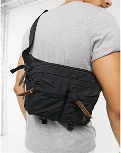 Черная сумка кошелек на пояс с логотипом Polo ralph lauren