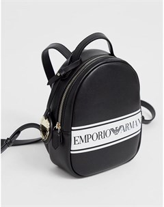 Полиуретановый рюкзак Emporio armani