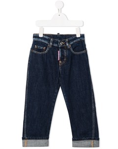 Джинсы с подворотами Dsquared2 kids