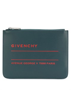 Клатч с принтом логотипа Givenchy