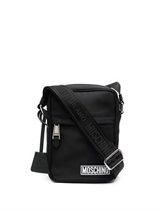 Маленькая сумка мессенджер с логотипом Moschino