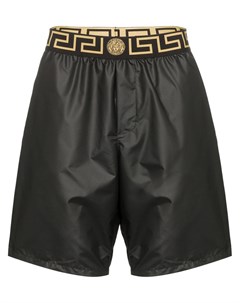 Плавки шорты с логотипом на поясе Versace