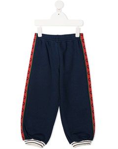 Спортивные брюки с логотипом Gucci kids