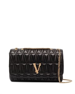 Стеганая сумка на плечо Virtus Versace