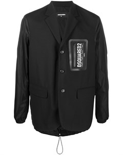 Пиджак с контрастными рукавами Dsquared2