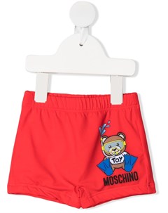 Плавки шорты с принтом Teddy Diver Moschino kids