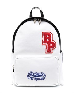 Рюкзак на молнии с логотипом Balmain kids