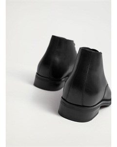 Кожаные ботинки в стиле сафари Safarina Mango