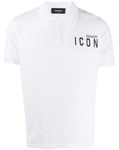 Рубашка поло с логотипом Icon Dsquared2