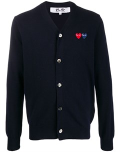 Кардиган с вышитым логотипом Comme des garcons play