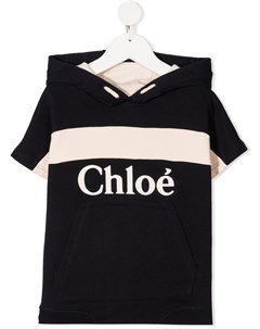 Худи с логотипом Chloé kids