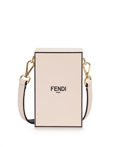 Мини сумка через плечо Box с логотипом Fendi