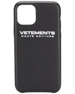 Чехол для iPhone 11 Pro с логотипом Vetements