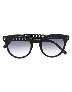 Солнцезащитные очки с цепочными дужками Stella mccartney eyewear