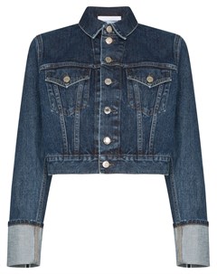 Укороченная джинсовая куртка Fem Little Trucker Helmut lang