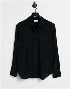 Черная рубашка Vila