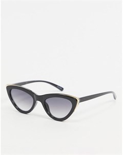 Солнцезащитные очки черного золотистого цвета Almanya Aldo
