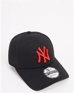 Черная кепка с логотипом команды NY Yankees 9forty New era