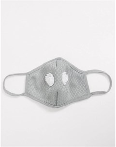 Серая моющаяся маска для лица унисекс Medipop