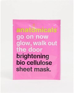 Тканевая осветляющая маска для лица Anatomicals