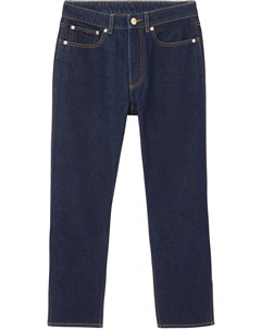 Укороченные джинсы с монограммой Burberry
