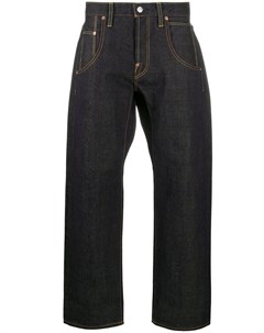 Укороченные джинсы широкого кроя Junya watanabe man x levi's