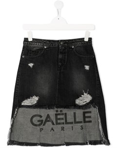 Джинсовая юбка с асимметричным подолом Gaelle paris kids