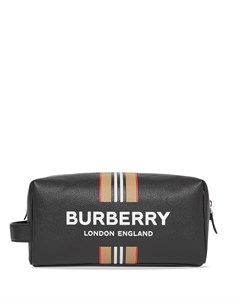 Клатч с полоской Icon Stripe и логотипом Burberry