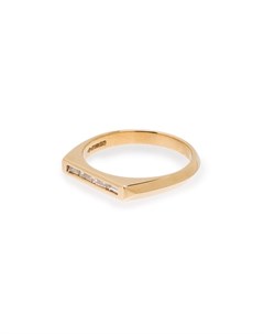 Золотое кольцо Knife Edge с бриллиантами Lizzie mandler fine jewelry