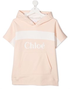 Худи с логотипом Chloé kids