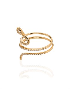 Золотое кольцо с бриллиантами Rosa de la cruz