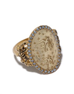 Кольцо из желтого золота с сапфирами Feidt paris