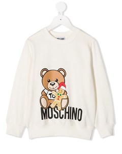 Толстовка Teddy с логотипом Moschino kids